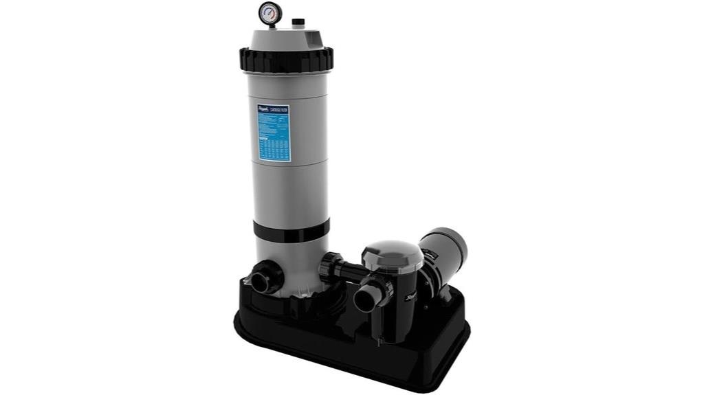 pool filter pump combo