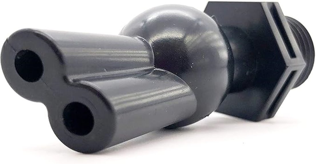 pool fountain nozzle replacement