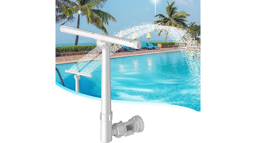 pool fountain sprinkler system