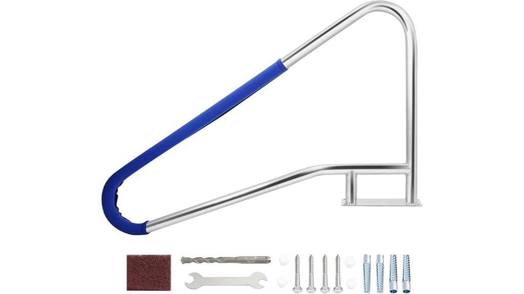 pool handrail for stairs