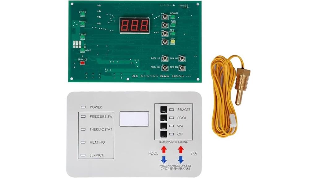 pool heater temperature controller