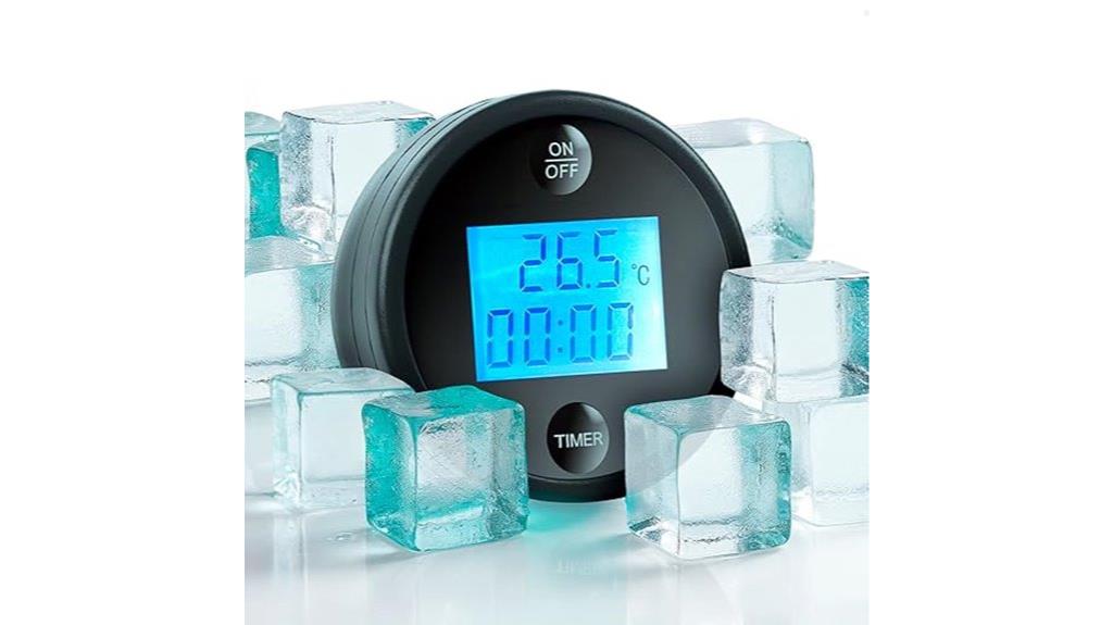 pool ice bath thermometer