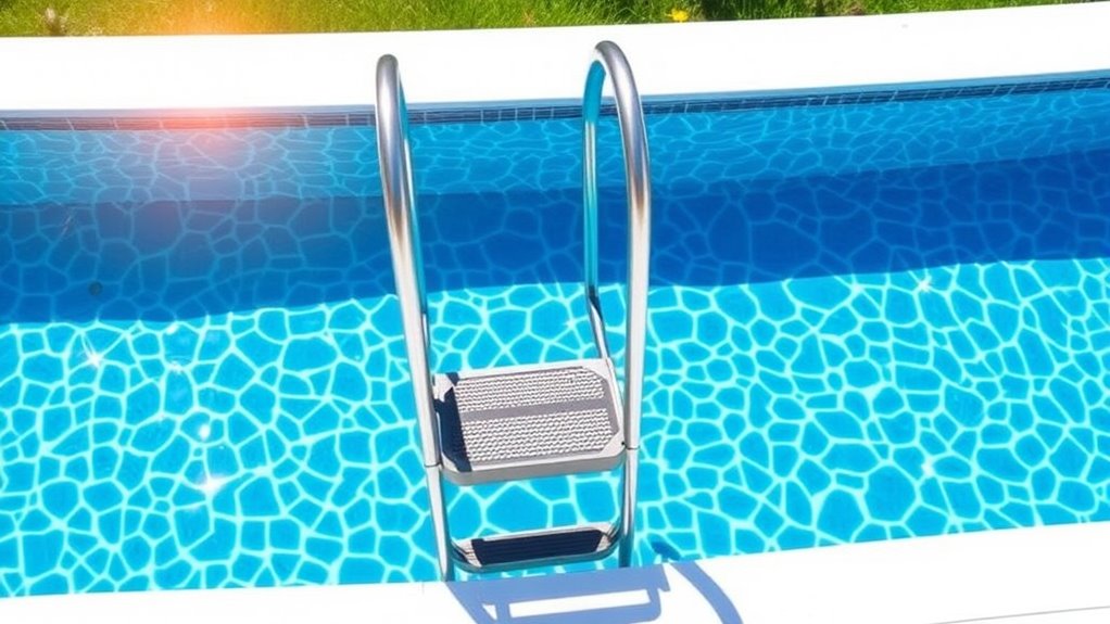 pool ladder safety features