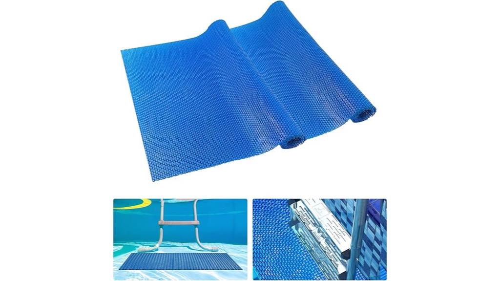 pool ladder safety mats