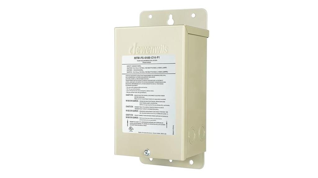 pool light power transformer