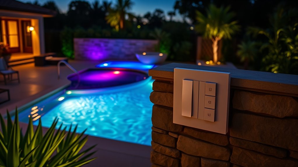pool light smart switch considerations