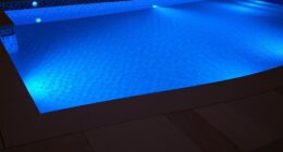 pool lighting niche options