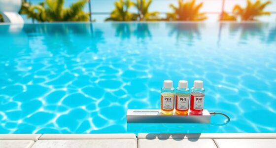 pool ph balancing products