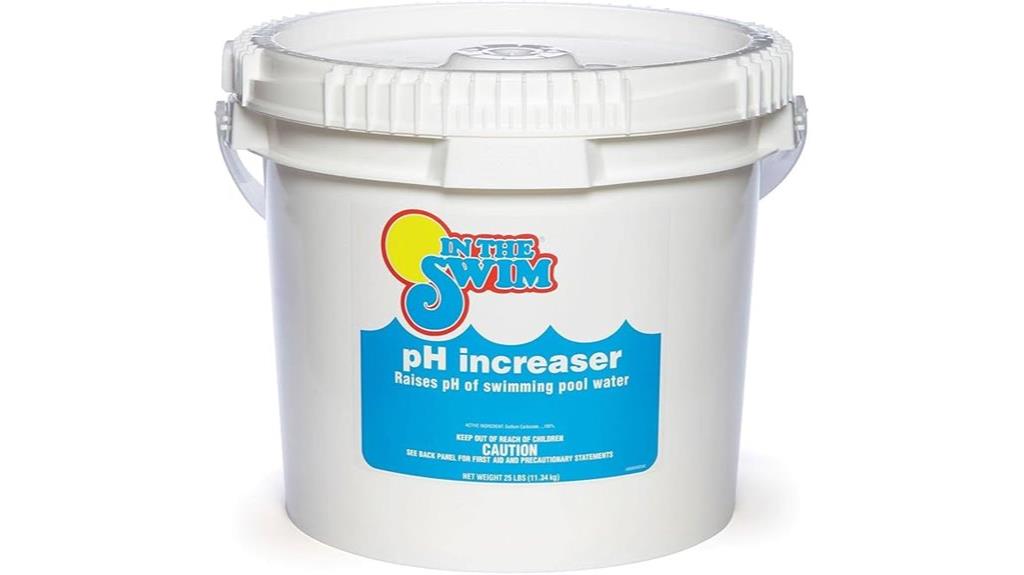 pool ph increaser soda ash
