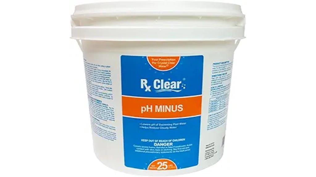 pool ph reduction bucket