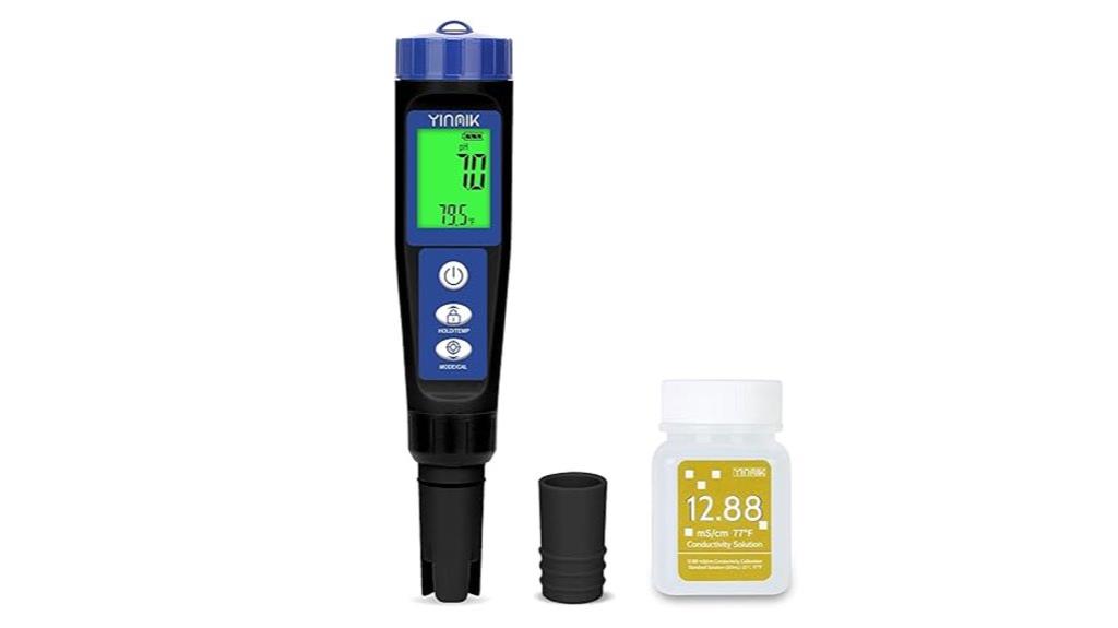 pool ph salt testing