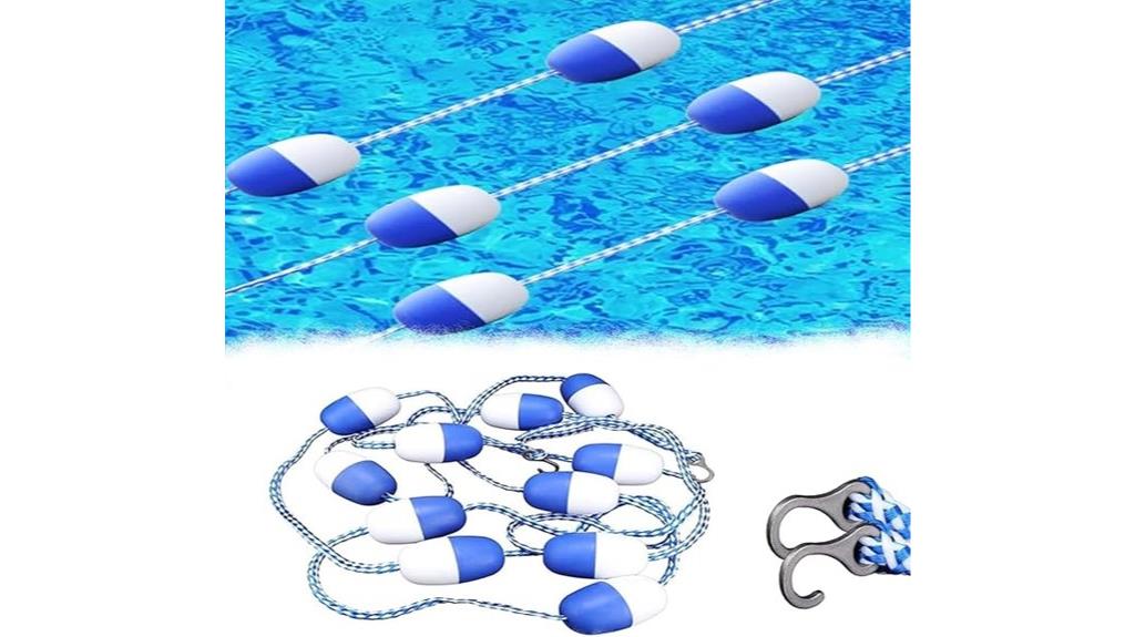 pool rope divider kit