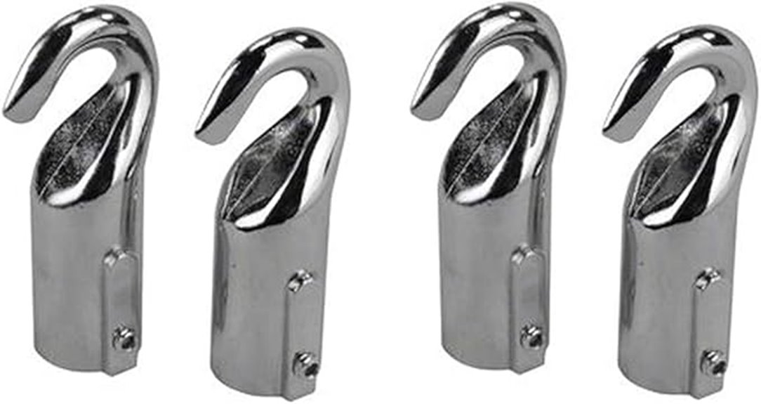 pool rope hook screws