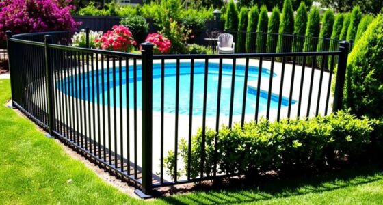 pool safety fence options