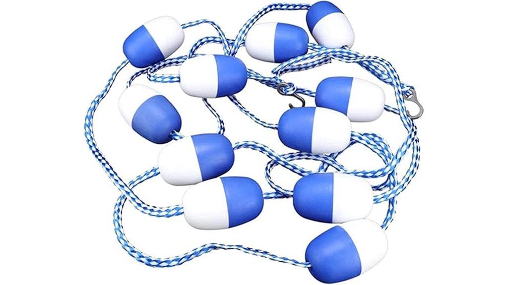 pool safety float line