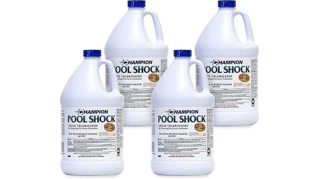 pool shock four pack