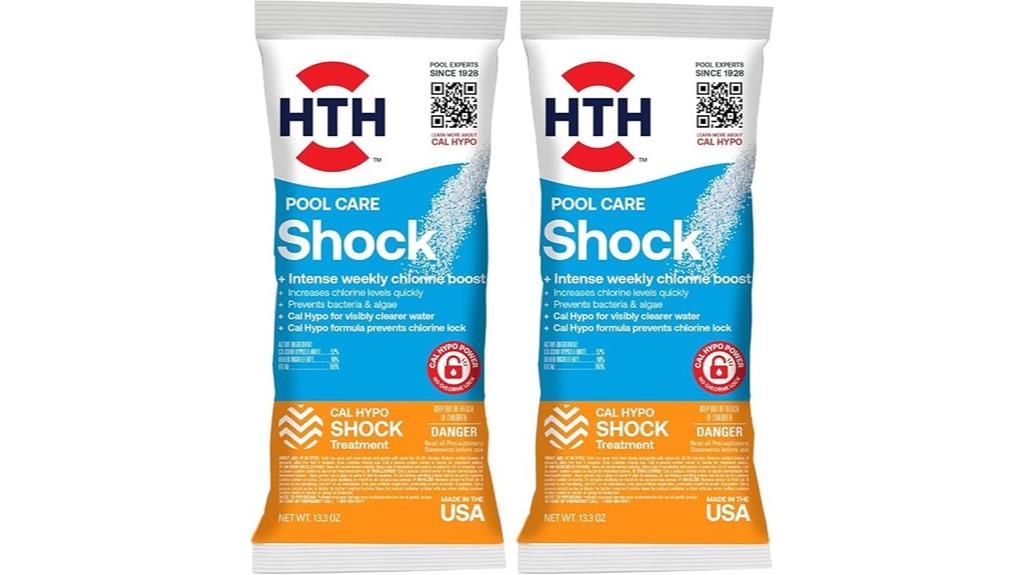pool shock treatment pack