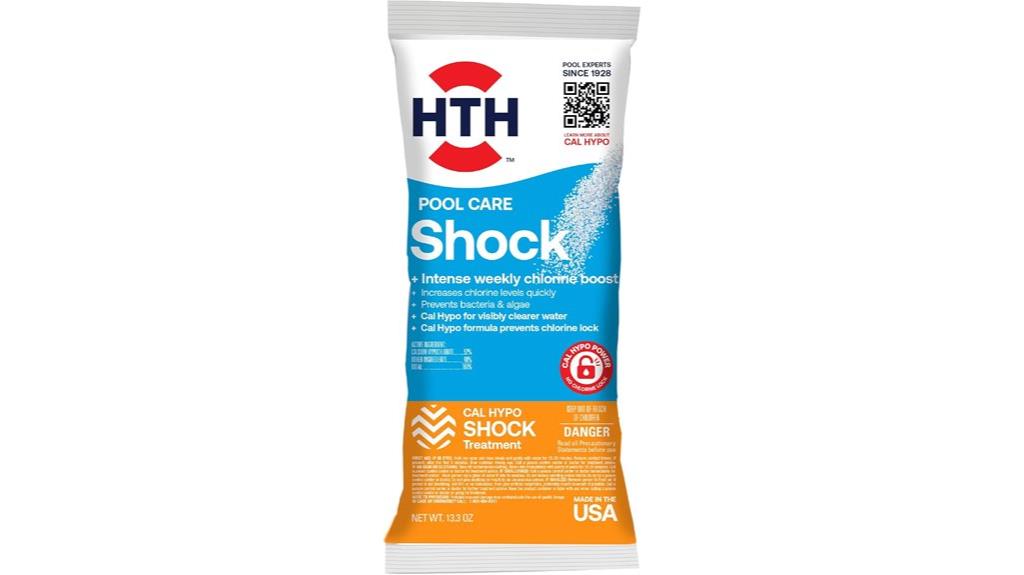 pool shock treatment package