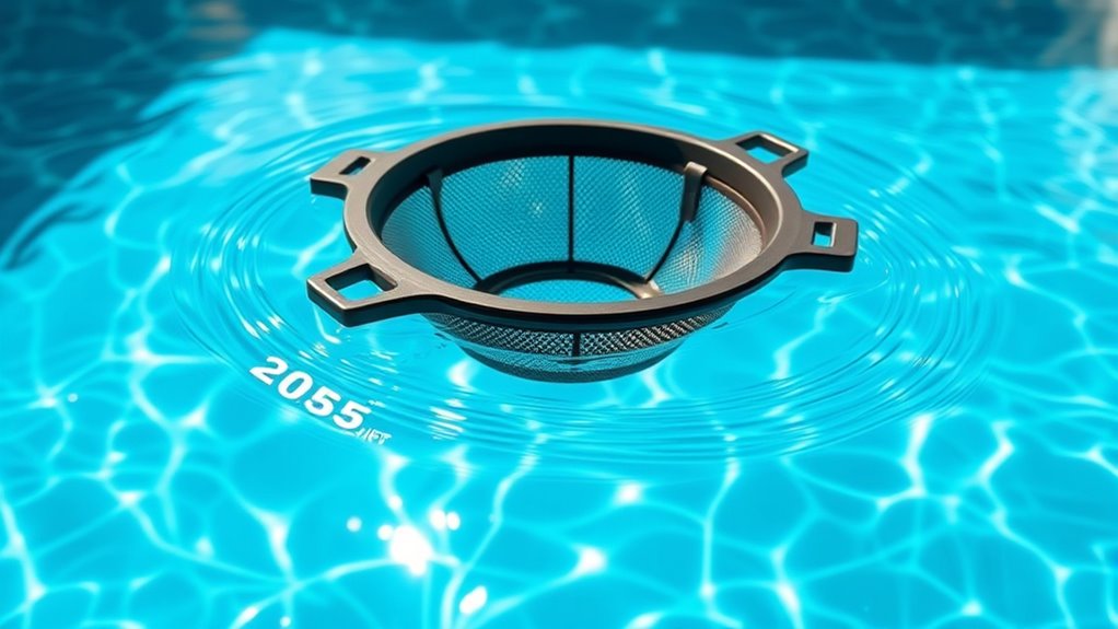 pool skimmer basket selection