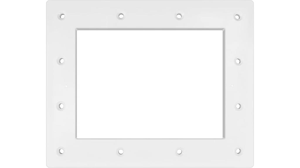 pool skimmer faceplate replacement