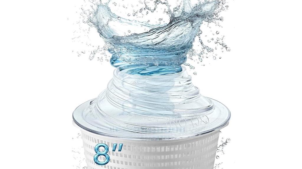 pool skimmer water booster