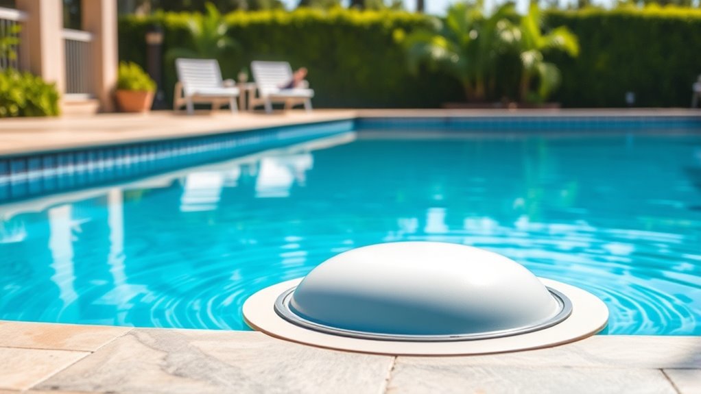 pool skimmer weir considerations