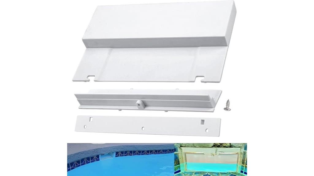 pool skimmer weir flap