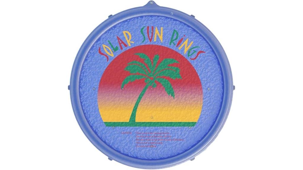 pool solar heating rings