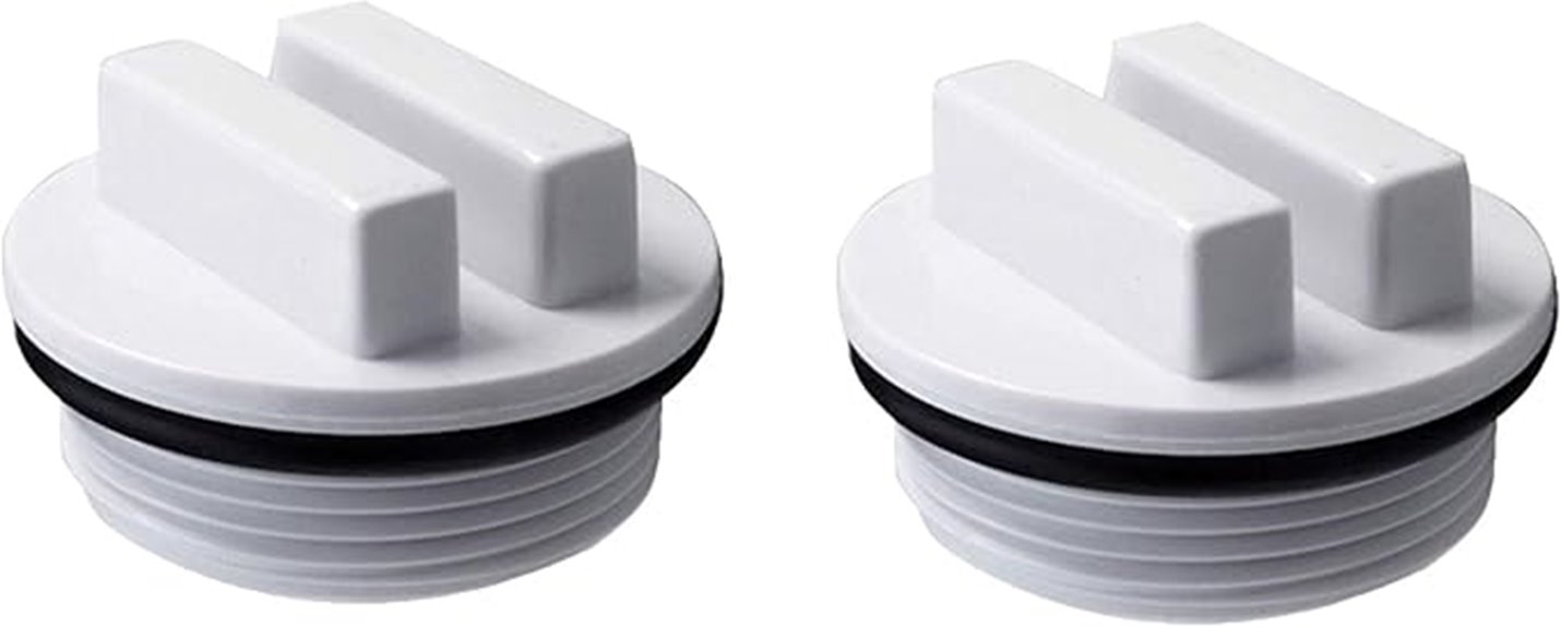 pool spa drain plugs