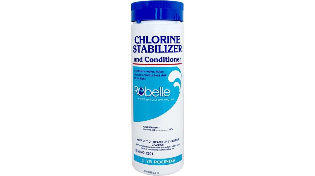 pool stabilizer conditioner weight