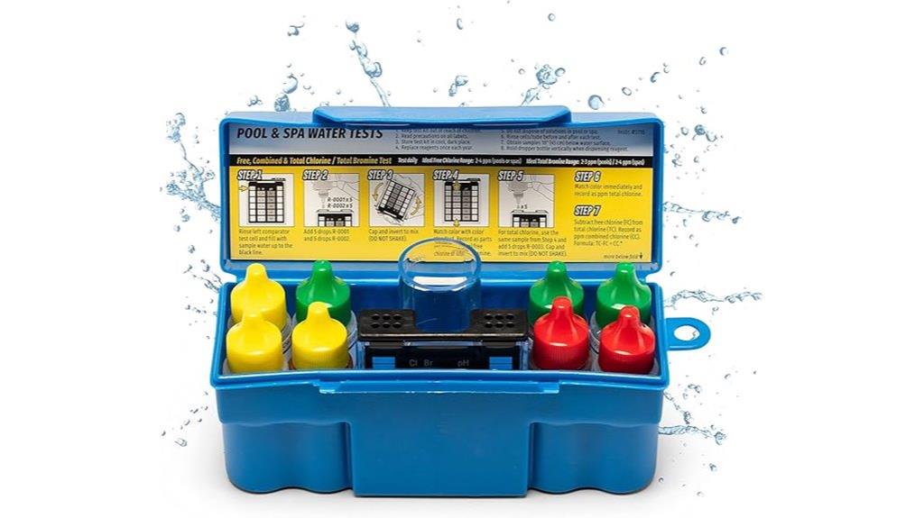 pool test kit six in one