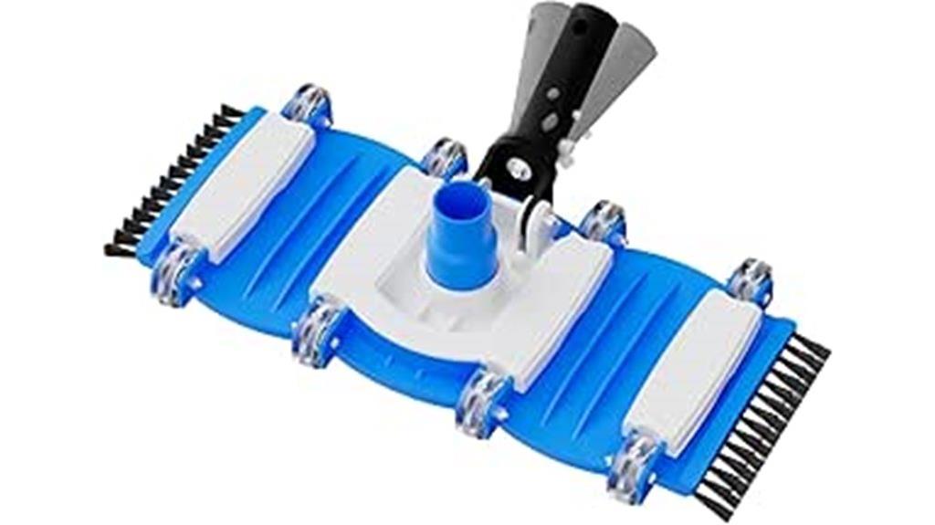 pool vacuum head features