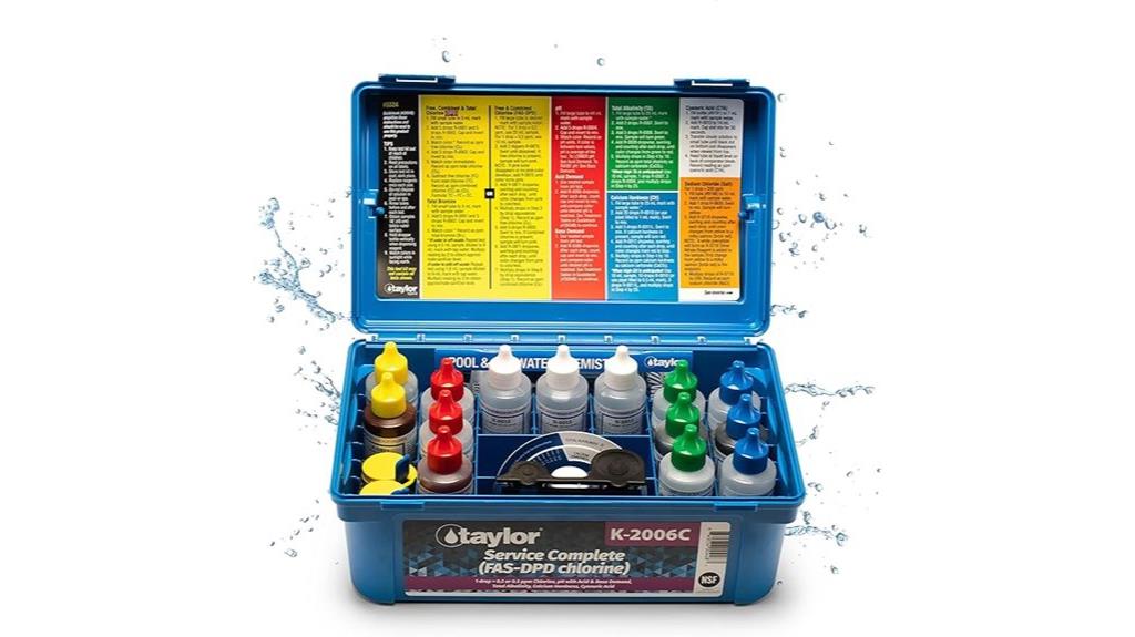 pool water testing kit