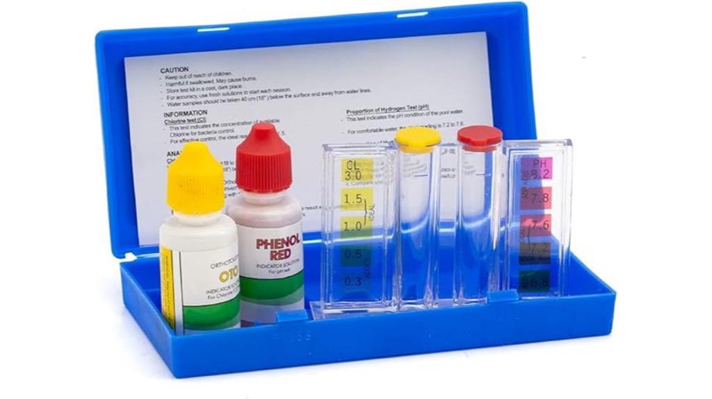 pool water testing kit