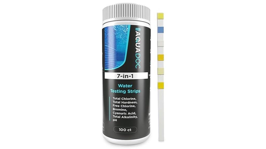 pool water testing strips