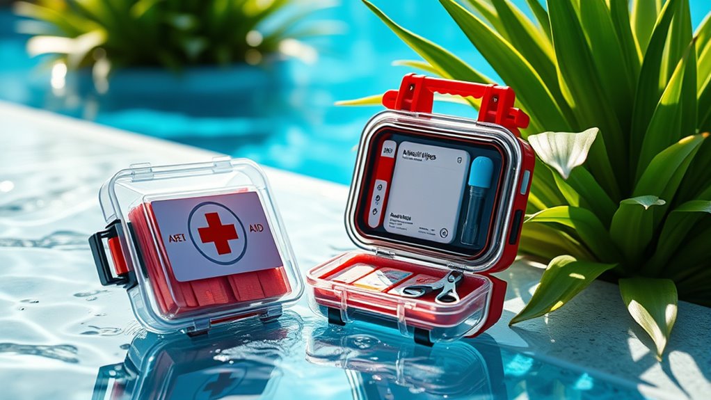 poolside first aid essentials