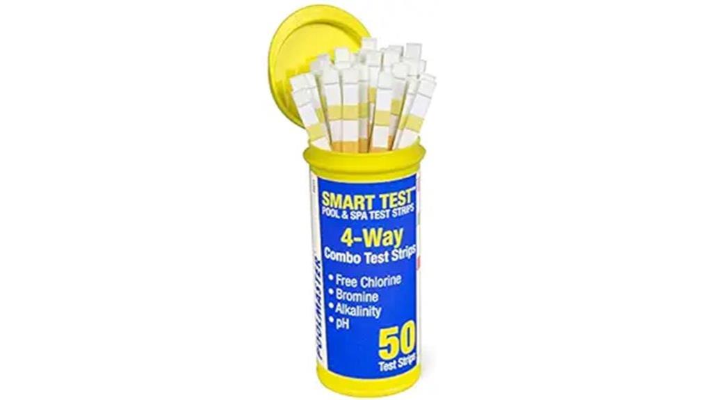 poolwater testing strips