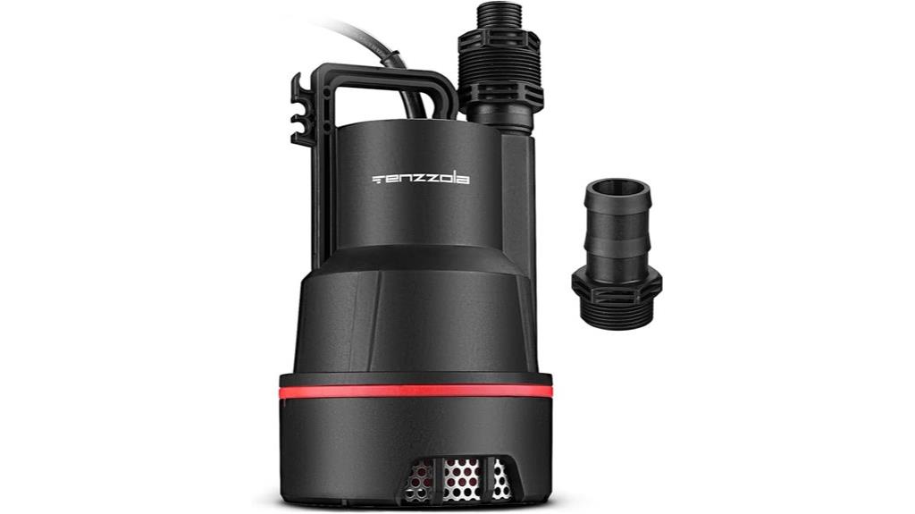 powerful 1 3 hp sump pump