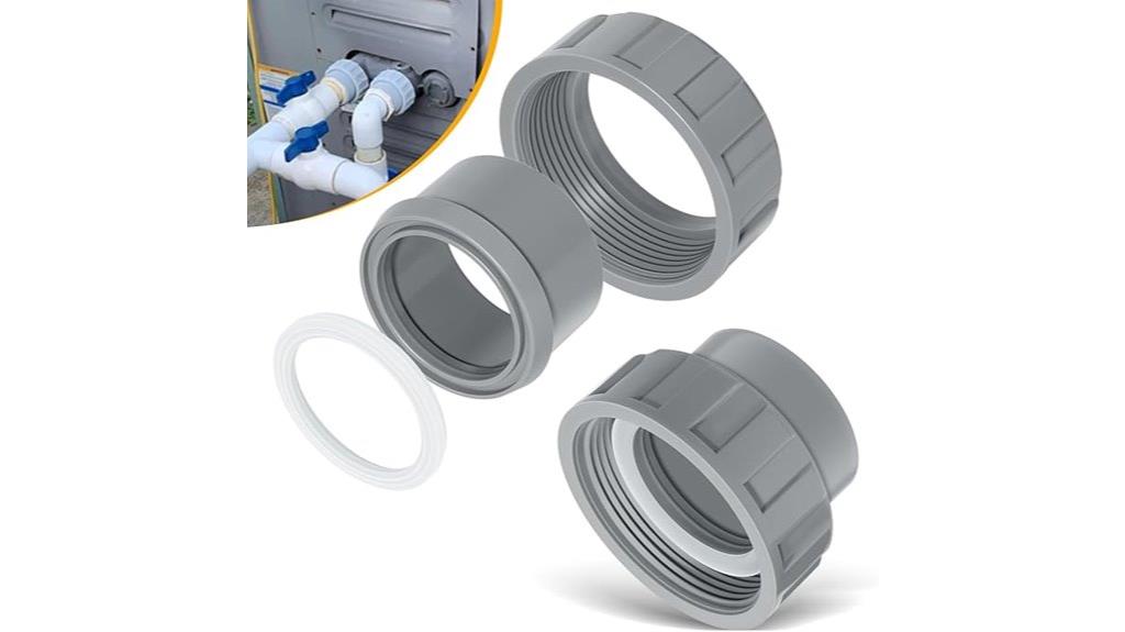 pvc heater flange kit