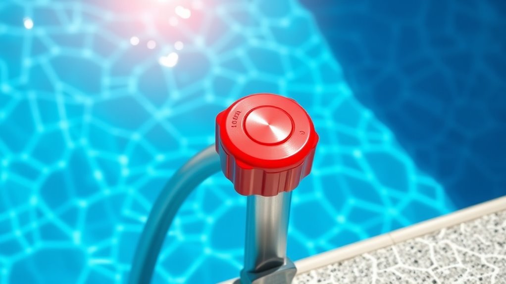 quick release pool pole attachments