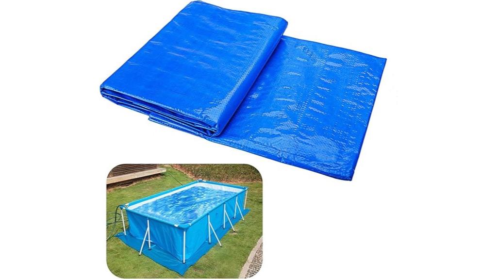 rectangular pool ground cover