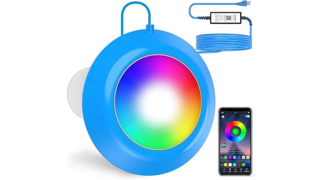 rgb led pool lights