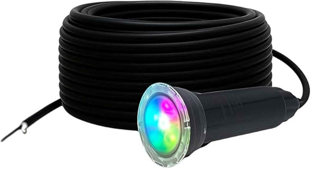 rgbw pool light