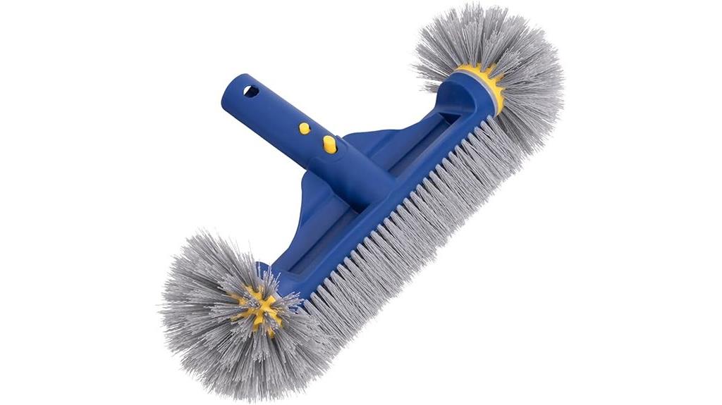 round ended pool brush