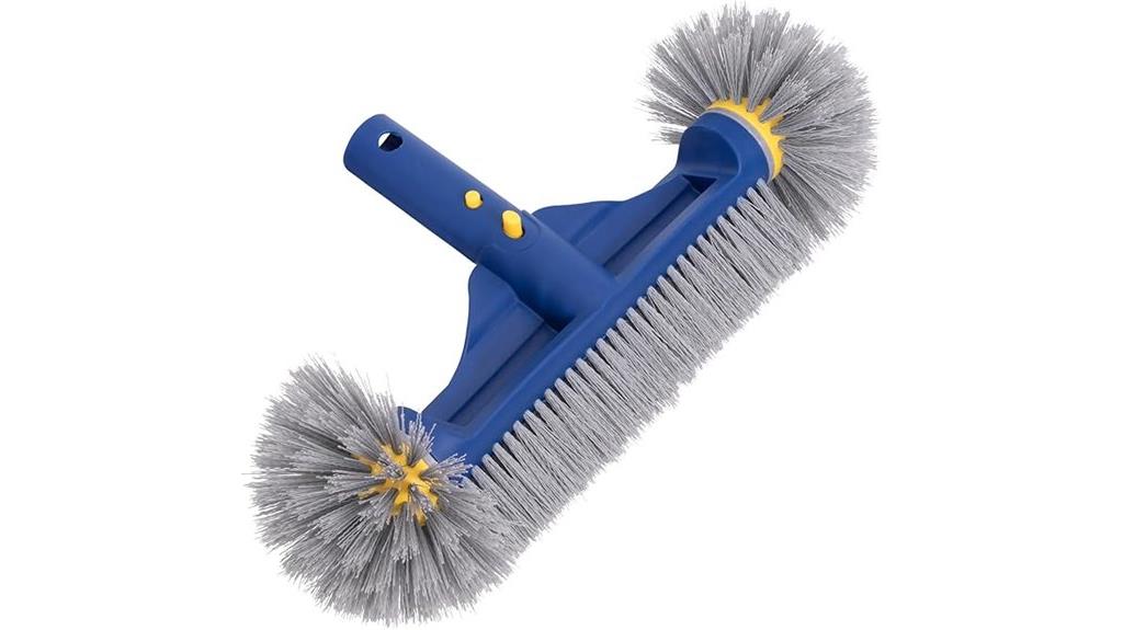 round ended pool brush