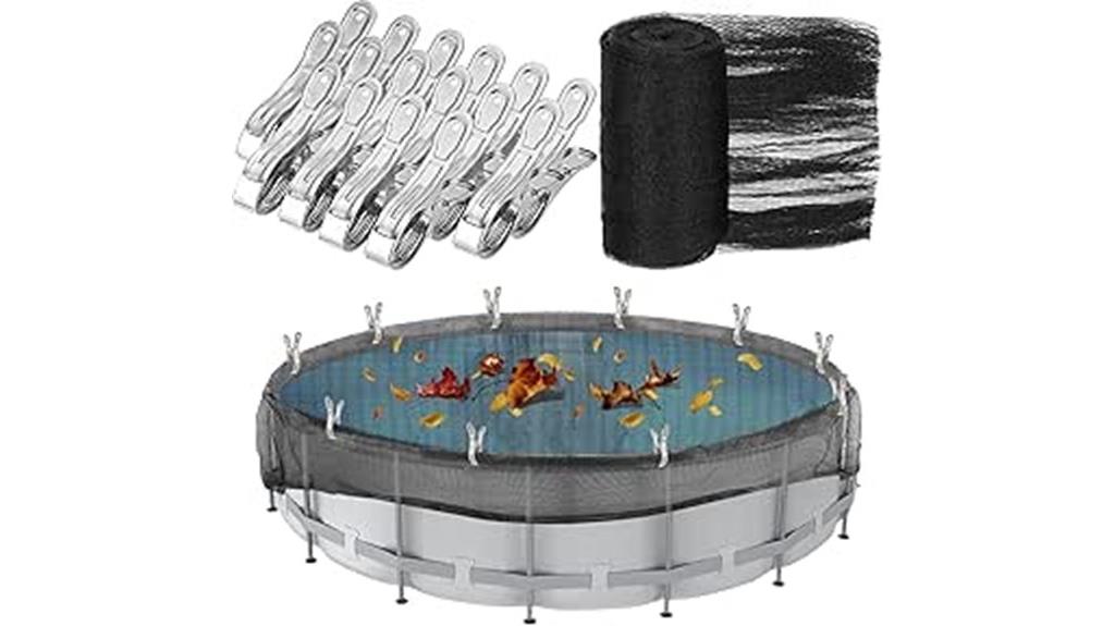 round leaf pool cover