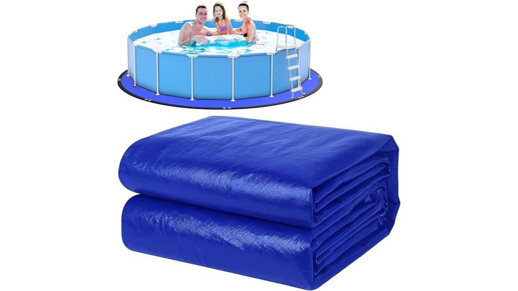 round pool ground cloth