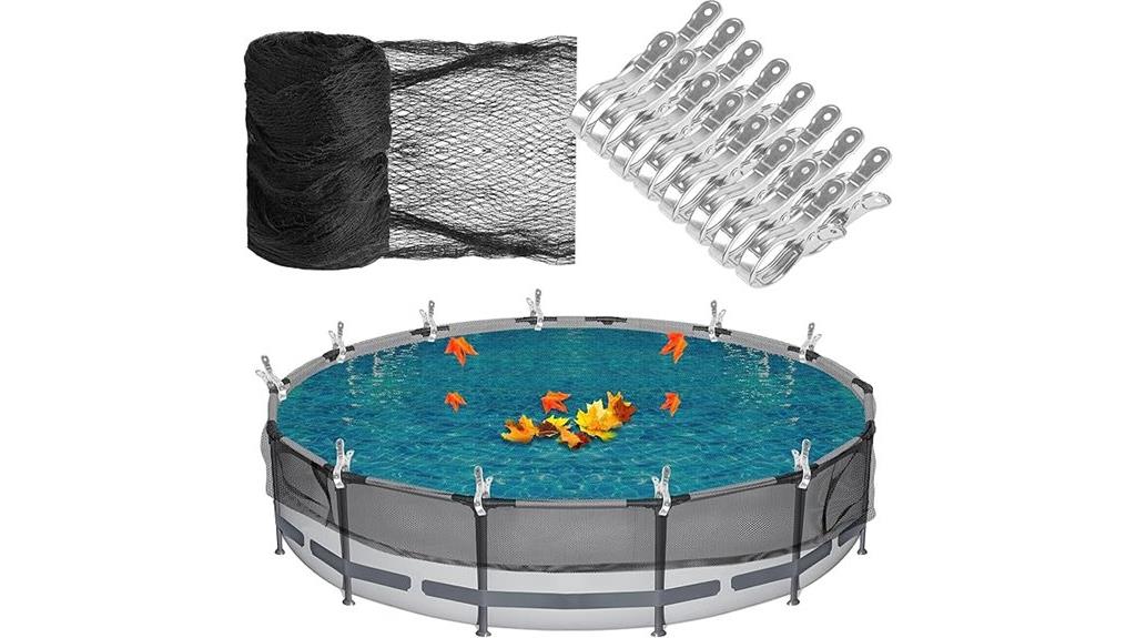 round pool leaf cover