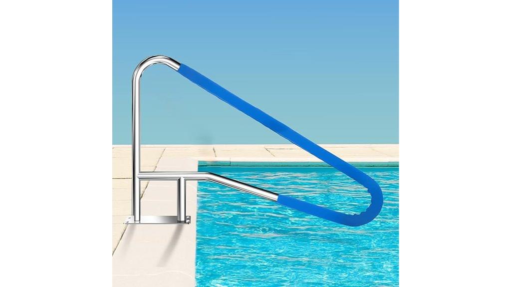 rustproof inground pool rail