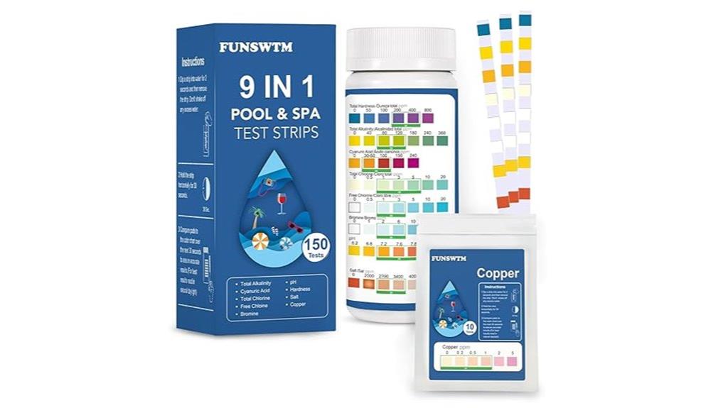 salt pool test strips